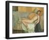 Drowsy Summer Days (Oil on Canvas)-Isabel Codrington-Framed Giclee Print