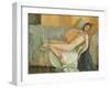 Drowsy Summer Days (Oil on Canvas)-Isabel Codrington-Framed Giclee Print