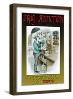 Drug Addiction-null-Framed Art Print