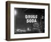 Drug Store Sign-null-Framed Photographic Print