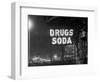 Drug Store Sign-null-Framed Photographic Print