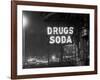 Drug Store Sign-null-Framed Photographic Print