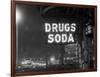 Drug Store Sign-null-Framed Photographic Print