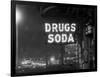 Drug Store Sign-null-Framed Photographic Print