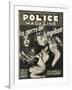 Drug Wars Dominate the Cover of Police Magazine-null-Framed Art Print