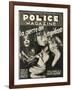 Drug Wars Dominate the Cover of Police Magazine-null-Framed Art Print