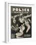 Drug Wars Dominate the Cover of Police Magazine-null-Framed Art Print