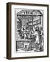 Druggist, 16th Century-Jost Amman-Framed Giclee Print