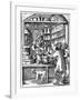 Druggist, 16th Century-Jost Amman-Framed Giclee Print