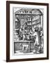 Druggist, 16th Century-Jost Amman-Framed Giclee Print