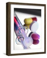 Drugs-Tek Image-Framed Photographic Print