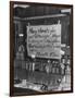 Drugstore Abandoned During World War II-null-Framed Photographic Print