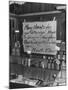 Drugstore Abandoned During World War II-null-Mounted Photographic Print