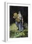 Druid Carrying Mistletoe and a Sickle-null-Framed Giclee Print