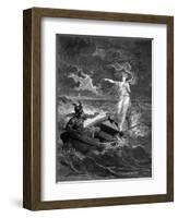 Druidess, Vercingetorix-Emile Bayard-Framed Art Print