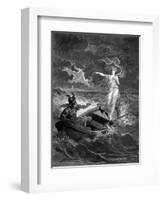 Druidess, Vercingetorix-Emile Bayard-Framed Art Print