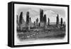Druidical Stones, Callanish, Isle of Lewis, Western Isles, Scotland, 1902-null-Framed Stretched Canvas