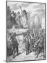 Druids Inciting the Britons to Oppose the Landing of the Romans, 43-null-Mounted Giclee Print