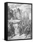 Druids Inciting the Britons to Oppose the Landing of the Romans, 43-null-Framed Stretched Canvas