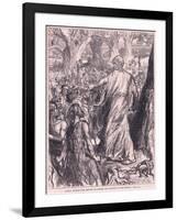 Druids Inciting the Britons to Oppose the Landing of the Romans-Charles Ricketts-Framed Giclee Print