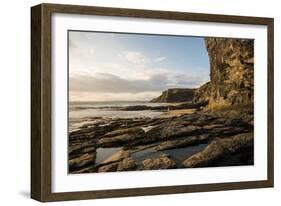 Druidston Haven Beach at Dusk, Pembrokeshire Coast National Park, Wales, United Kingdom, Europe-Ben Pipe-Framed Photographic Print