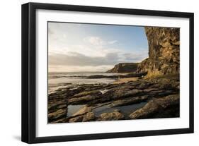 Druidston Haven Beach at Dusk, Pembrokeshire Coast National Park, Wales, United Kingdom, Europe-Ben Pipe-Framed Photographic Print