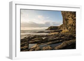 Druidston Haven Beach at Dusk, Pembrokeshire Coast National Park, Wales, United Kingdom, Europe-Ben Pipe-Framed Photographic Print