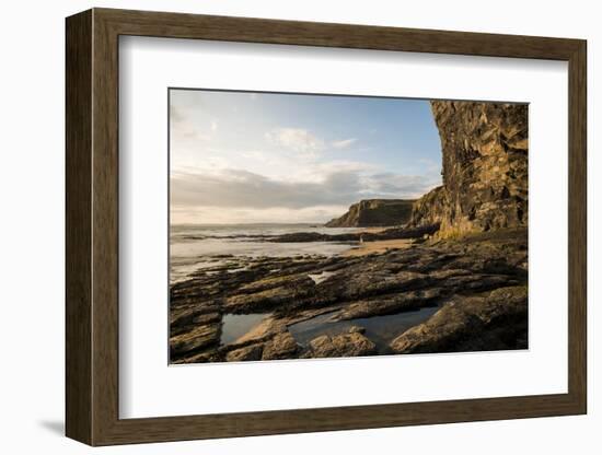 Druidston Haven Beach at Dusk, Pembrokeshire Coast National Park, Wales, United Kingdom, Europe-Ben Pipe-Framed Photographic Print