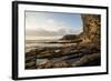 Druidston Haven Beach at Dusk, Pembrokeshire Coast National Park, Wales, United Kingdom, Europe-Ben Pipe-Framed Photographic Print