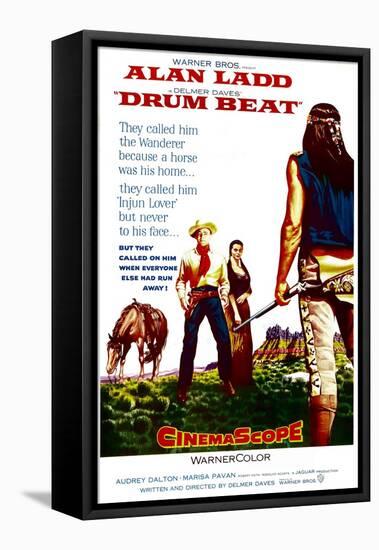 Drum Beat-null-Framed Stretched Canvas