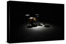 Drum Kit, Elevated View-Thomas Northcut-Stretched Canvas