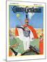 "Drum Major," Country Gentleman Cover, October 1, 1932-Hallman-Mounted Giclee Print