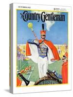 "Drum Major," Country Gentleman Cover, October 1, 1932-Hallman-Stretched Canvas