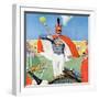 "Drum Major,"October 1, 1932-Hallman-Framed Giclee Print