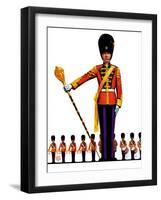 "Drum Major,"October 27, 1934-Edgar Franklin Wittmack-Framed Giclee Print