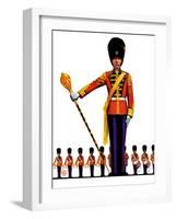 "Drum Major,"October 27, 1934-Edgar Franklin Wittmack-Framed Giclee Print