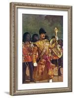 Drum-Major-Christopher Clark-Framed Art Print