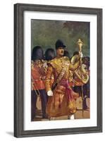 Drum-Major-Christopher Clark-Framed Art Print