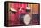 Drum Set, Retro-null-Framed Stretched Canvas
