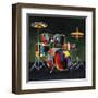 Drum Set-Elli Milan-Framed Art Print