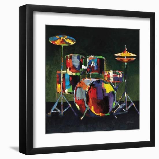 Drum Set-Elli Milan-Framed Art Print