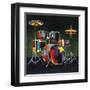 Drum Set-Elli Milan-Framed Art Print