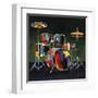 Drum Set-Elli Milan-Framed Art Print