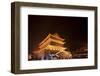 Drum Tower at Night-Paul Souders-Framed Photographic Print