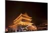 Drum Tower at Night-Paul Souders-Mounted Photographic Print