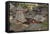 Drum Tower at Rongjiang, Guizhou Province, China, Asia-Bruno Morandi-Framed Stretched Canvas