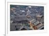 Drum Tower at Rongjiang, Guizhou Province, China, Asia-Bruno Morandi-Framed Photographic Print