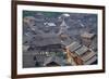 Drum Tower at Rongjiang, Guizhou Province, China, Asia-Bruno Morandi-Framed Photographic Print