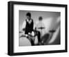 Drummer 1 BW-John Gusky-Framed Photographic Print