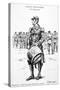 Drummer, 4th Regiment of the French Foreign Legion, 20th Century-null-Stretched Canvas